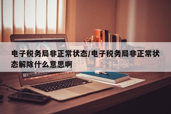 电子税务局非正常状态/电子税务局非正常状态解除什么意思啊